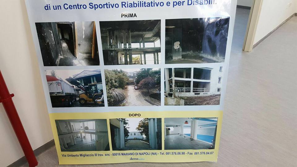 Casal di Principe villa Scarface centro sanitario