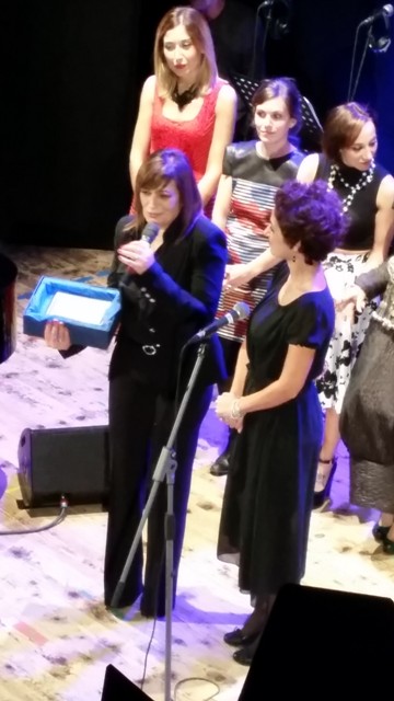 Mariella Nava premia Chiara Minaldi