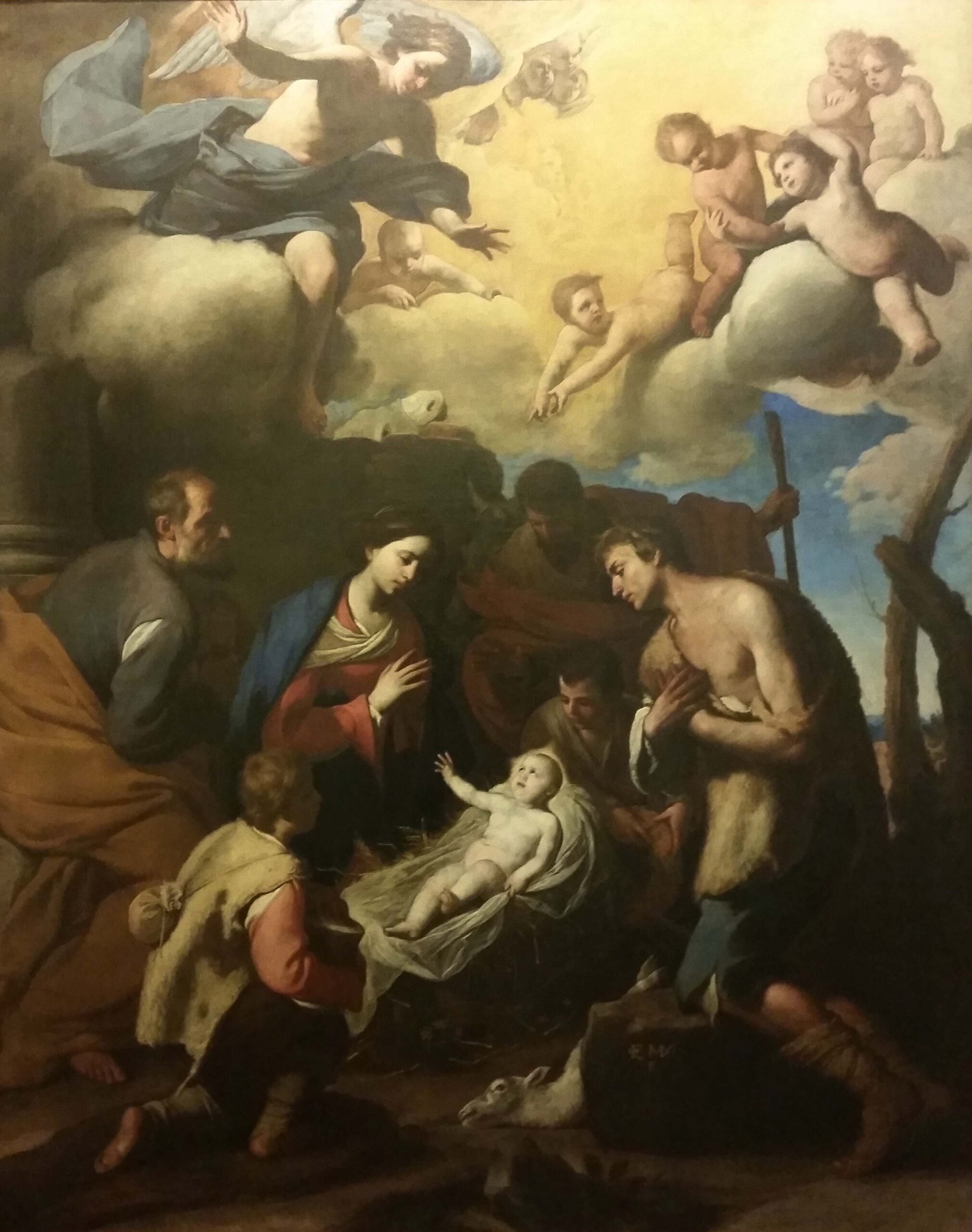 Massimo Stanzione - Adorazione dei pastori