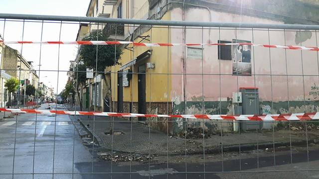 edifici sgomberati Frattamaggiore