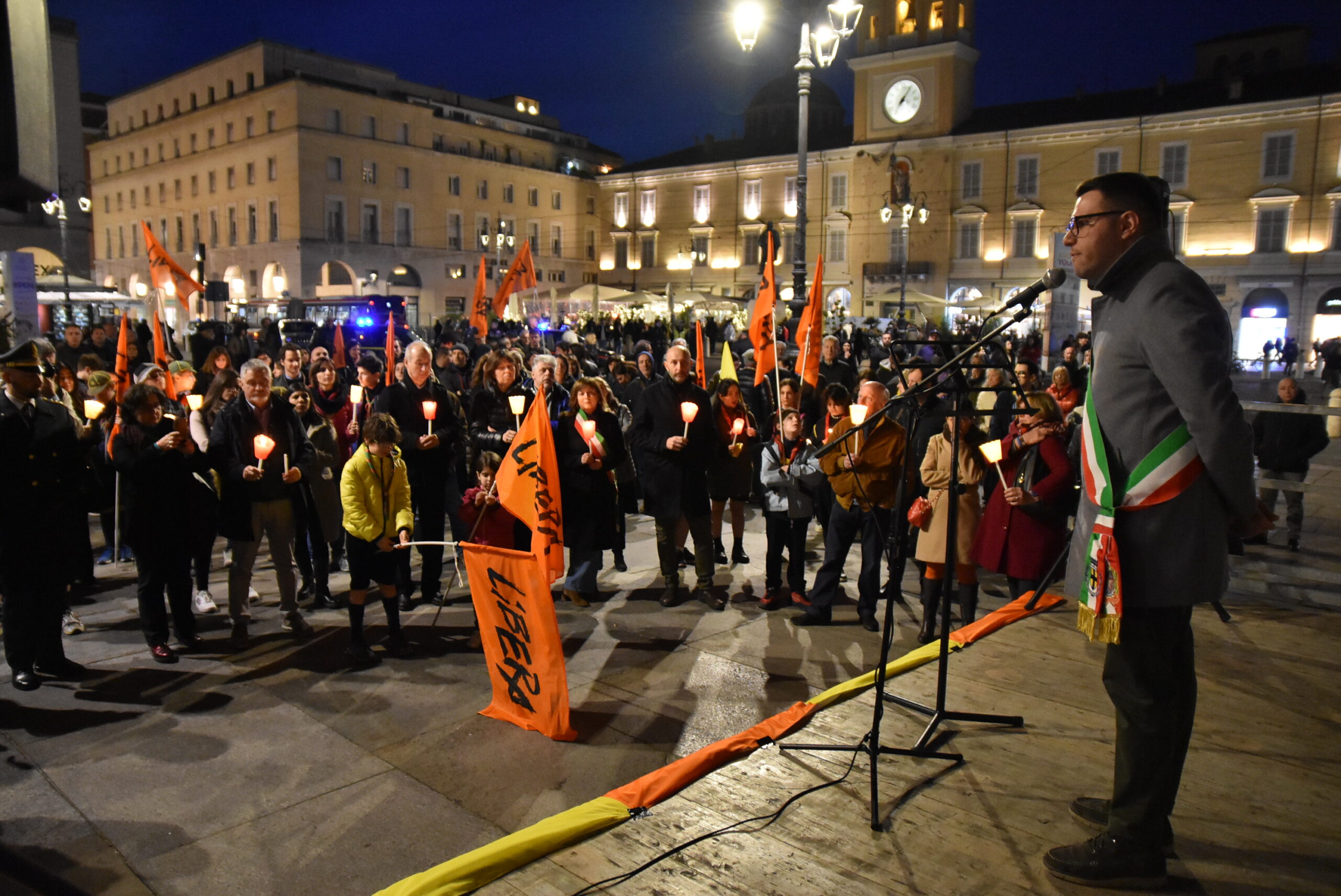 fiaccolata Parma don diana 2023