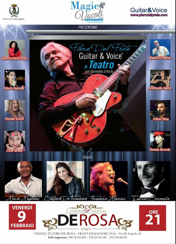 guitar e voice a teatro