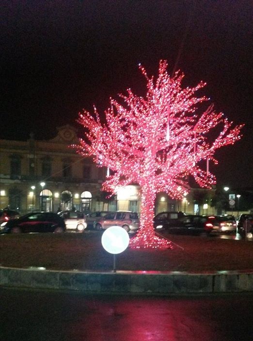 luci natale ferrovia