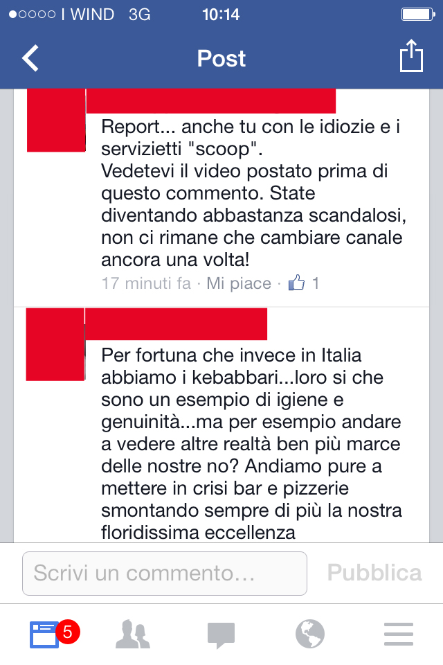 report commenti 2