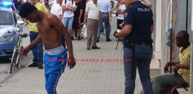 Stranieri rissa in strada