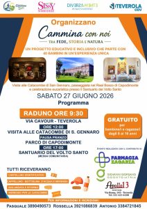 Teverola, tre associazioni unite per accompagnare i bambini alla scoperta delle bellezze campane