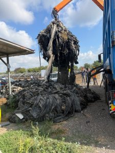 Villa Literno e Casal di Principe, la raccolta delle plastiche agricole